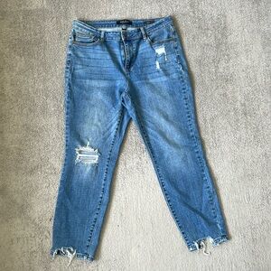 VGC Judy Blue Slim Fit Distressed Jeans - Size 15/32